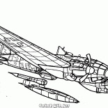 Heinkel HE-111H-22 bombardero