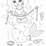 Sirena en tierra