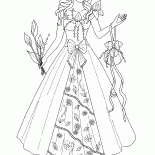 La princesa del reino de las flores