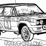 Coche de competición de los años 80