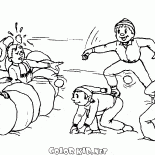 Pelea de nieve