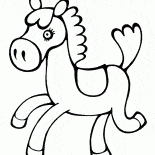 Caballo de plástico