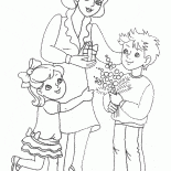 Al felicitar a nuestra madre