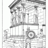 Templo en Atenas