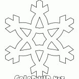 Copo de nieve para niños