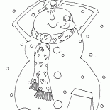 Pájaros del muñeco de nieve de alimentación