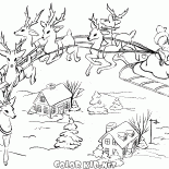 Santa Claus entrega sorpresas