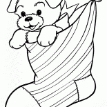 Perrito para la Navidad