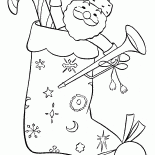 Un conjunto de regalos de Navidad