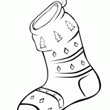 Stocking en la chimenea