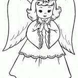 La niña-ángel