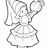 El traje de los jóvenes hadas