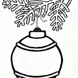 Juguete en una rama de árbol