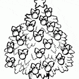 Árbol de Navidad con juguetes maravillosos
