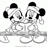 Mini y Mickey Mouse