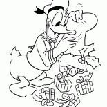 Donald y regalos