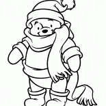 Winnie the Pooh en el invierno