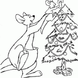 Kanga, Roo y el árbol de Navidad