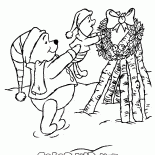 Pooh Piglet levantó